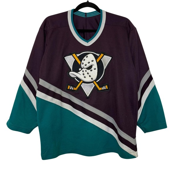 CCM Other - VINTAGE 90s NHL MIGHTY DUCKS CCM HOCKEY JERSEY SIZE M